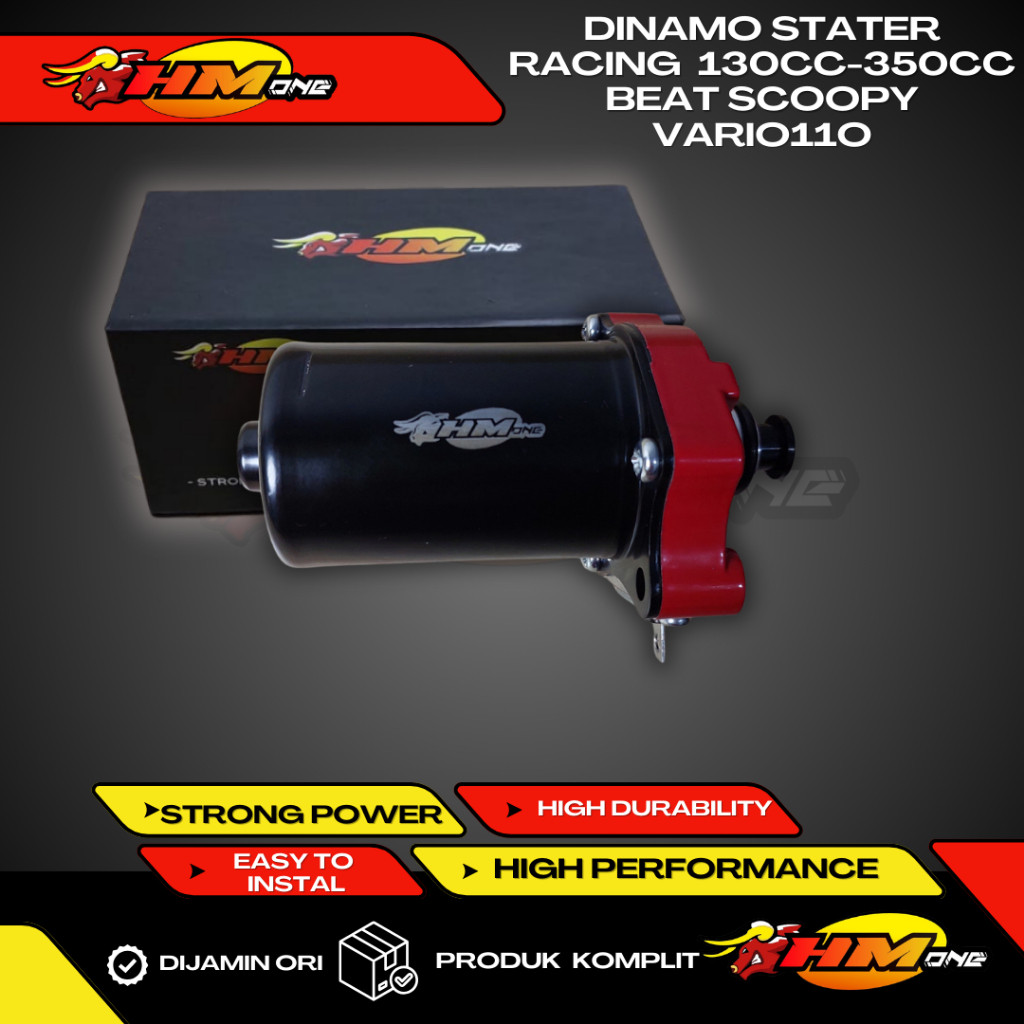 dinamo starter bore up HMone beat scoopy spacy vario 110 nouvo HM1 racing 130 150 200 250 300 350cc