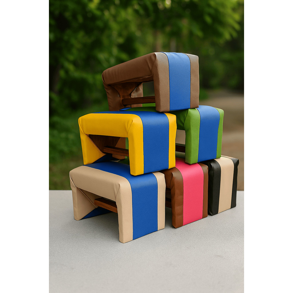 PROMO kursi pendek kayu kursi jongkok kayu jati bangku kayu jojodog Jingkik Dingklik  TERMURAH