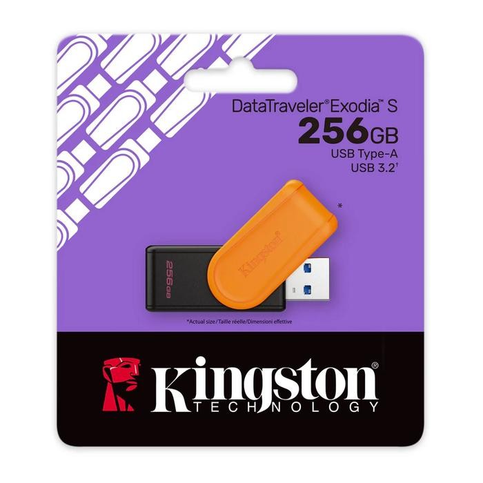 Flashdisk Kingston EXODIA S 256GB USB 3.2 / Kingston DTXS DataTraveler Exodia S 256GB Flashdrive
