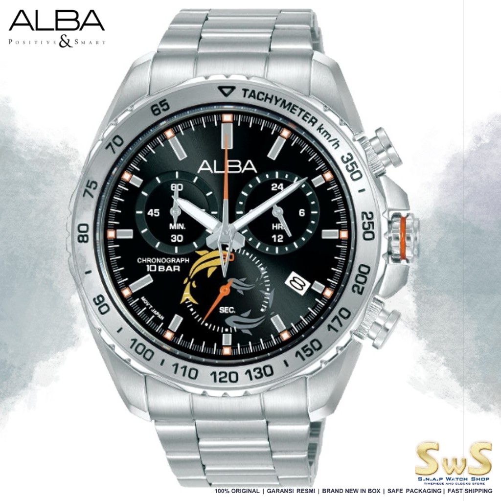ALBA AX7017 Alba AX7017X1 Jam Tangan Pria Men's Watch Original Garansi Resmi