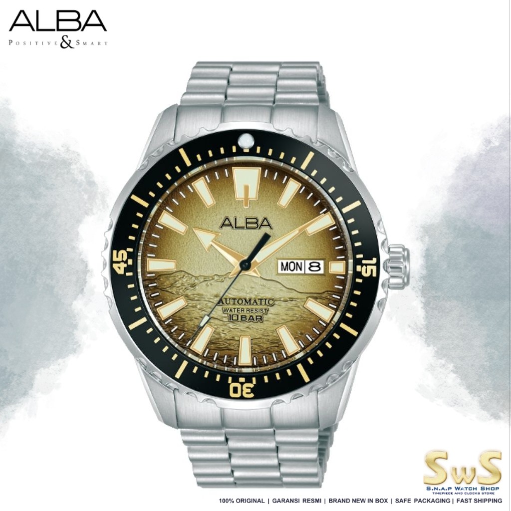 ALBA AL4733 Alba AL4733X1 Jam Tangan Pria Men's Watch Original Garansi Resmi