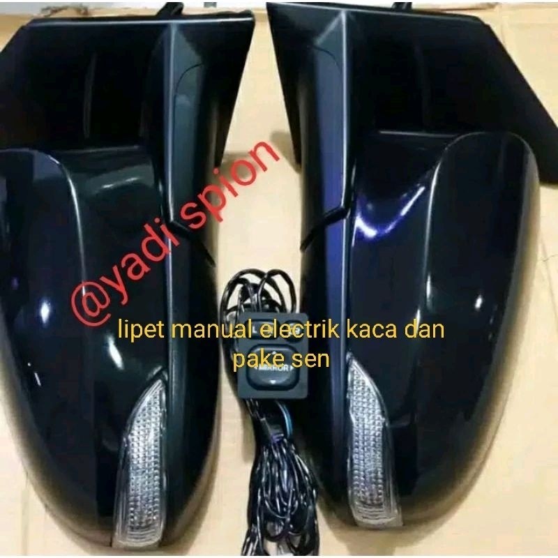 AutoEx Gear Store spion mobil sigra/calya kaca miror pake sen +tombol+kabel (LIPET MANUAL)