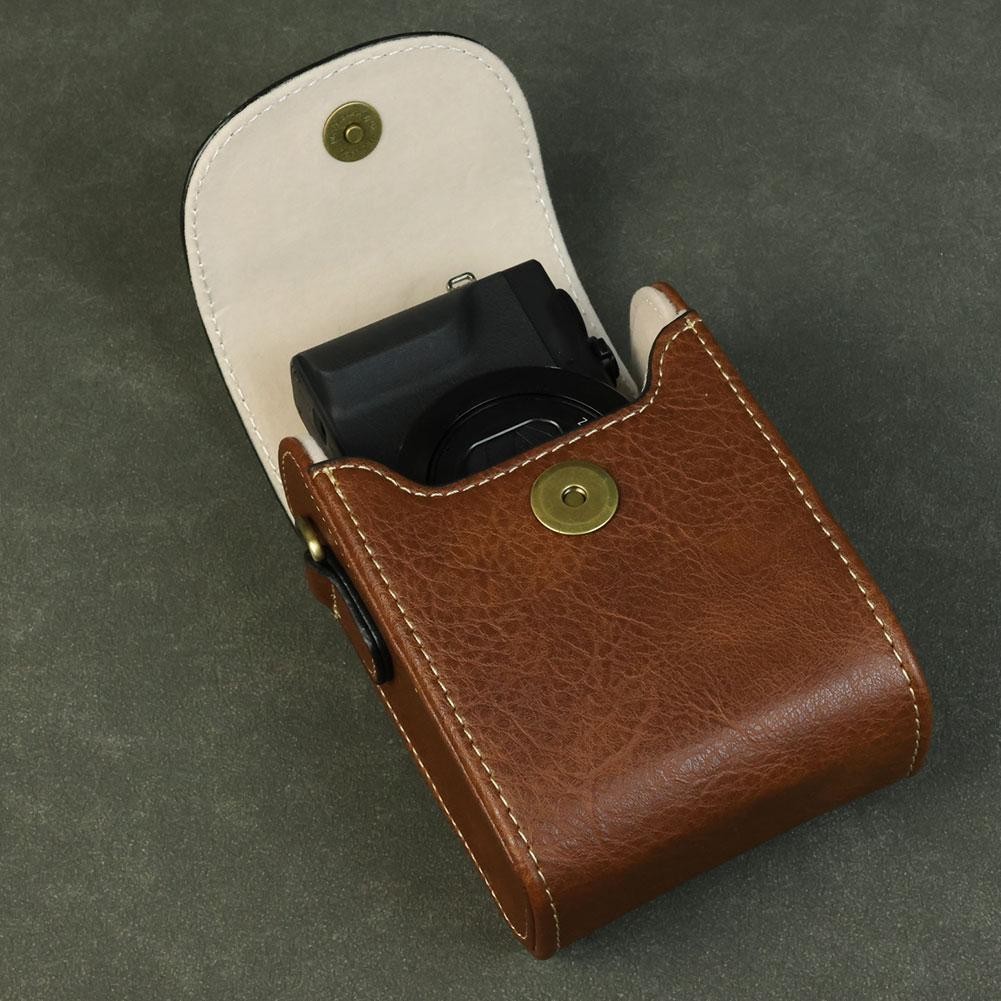 For Lumix Zs99/tz99 Zv1m2 F Camera Bag For Canon Sx730 740 Protective Leather Case Portable Protecti