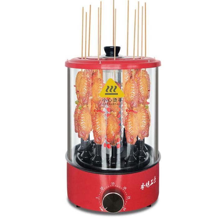 Mesin Panggang Sate Otomatis (Jagung - Ayam - Sosis - Udang - Cumi)