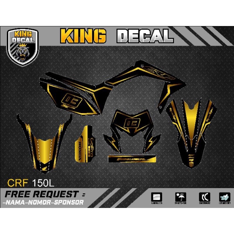 DEKAL / DECAL   CRF 150 L FULL BODY