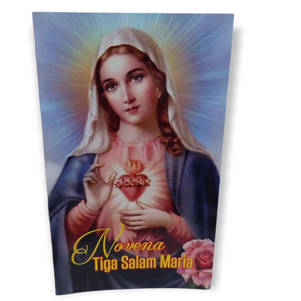 Ready LEMBARAN DOA NOVENA Tiga Salam MARIA