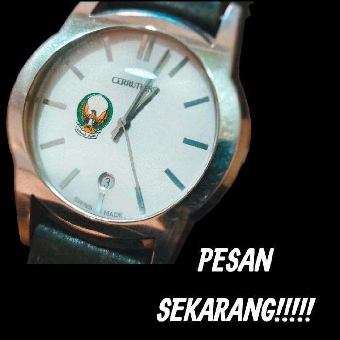 CERRUTI ORIGINAL JAM TANGAN BEKAS SECOND SEKEN PRELOVED ORIGINAL ORI BRANDED MURAH CUCI GUDANG PRIA 