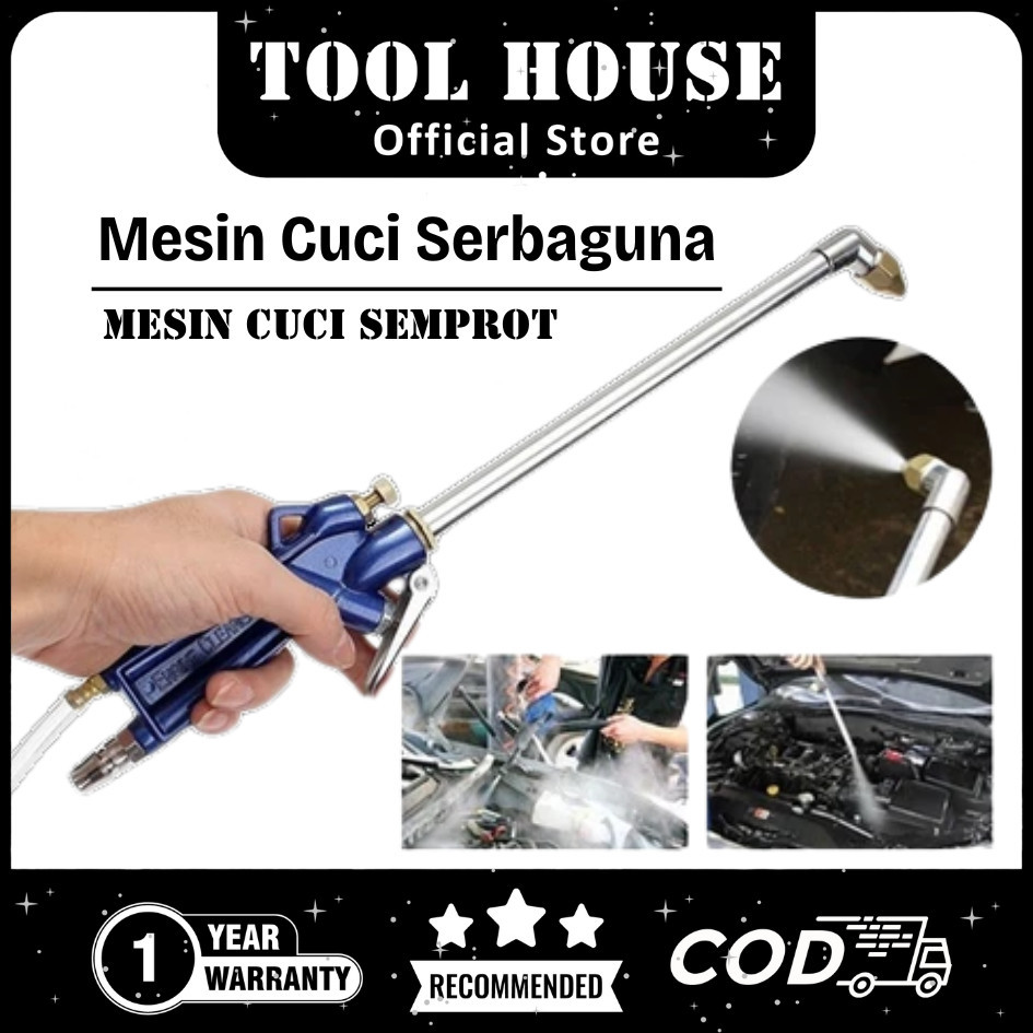 AutoEx Gear Store Tool House [Garansi Toko 1 Tahun] Mesin Mobil Gudang Tekanan Udara Pembersih Minya