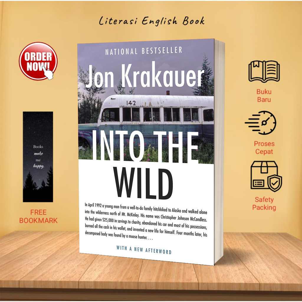Into the Wild by Jon Krakauer (English)