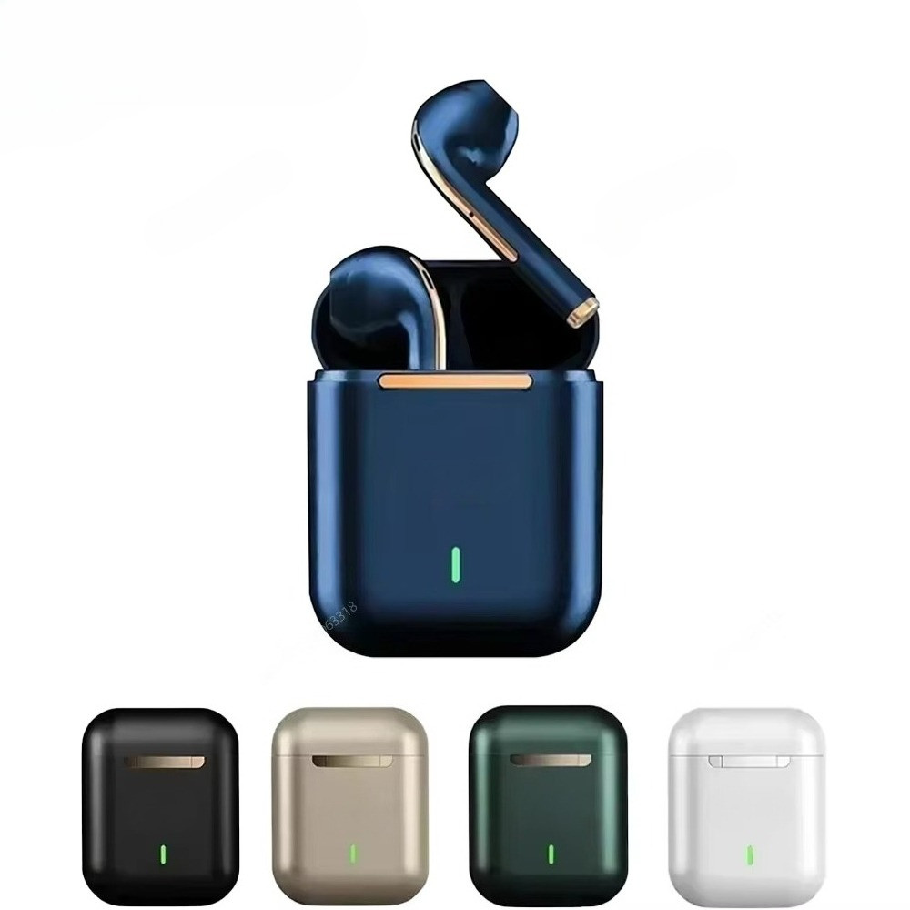 J18 True Wireless Earphone Noise Cancelling Headphone HiFI Stereo Game Waterproof Headset with Micr 