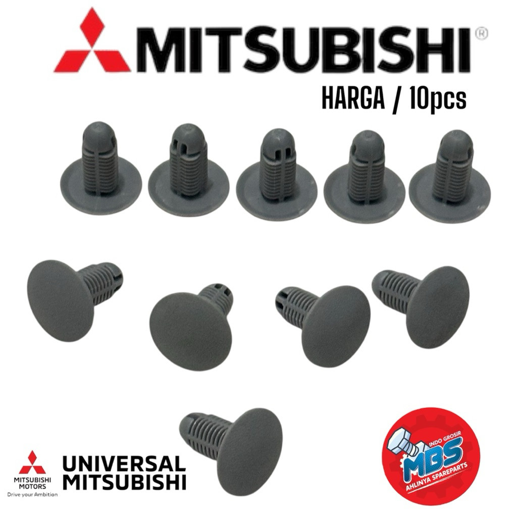 ORI Kancing Klip Clip Plafon Mitsubishi Canter Pajero Sport dakar lacer grandis dsb Original