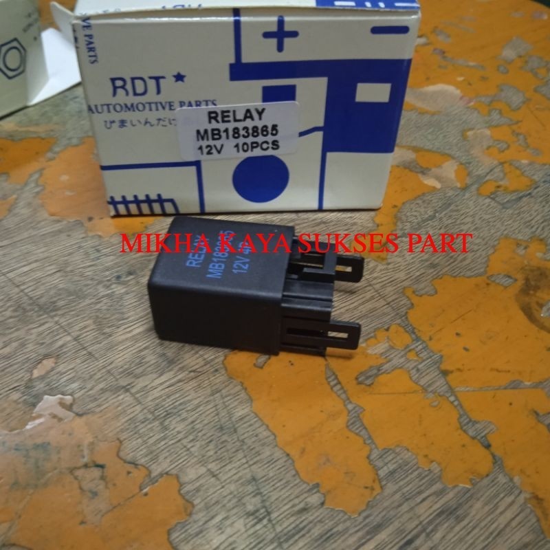 RELAY OMRON 12 VOLT UNTUK MOBIL L300 PIN 4