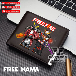 DOMPET WALLET ANAK FREE FIRE FF ALOK SG 2JT SG RAPPER SG OPM SG ELITE DOMPET FREE FIRE FREE NAMA