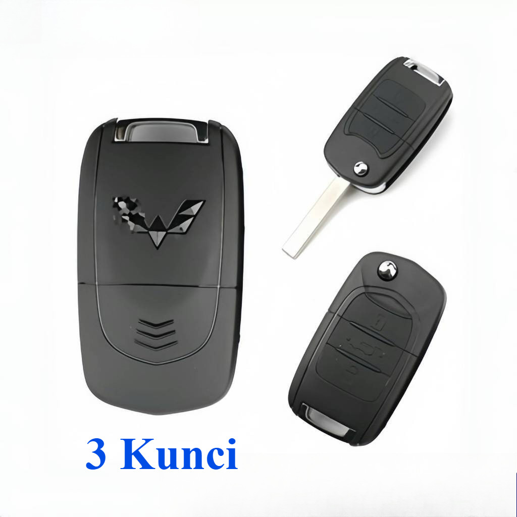 Casing Kunci Wuling S1/S2 Rumah Kunci Casing Wuling Confero Cortez Almaz Remote Kunci Key