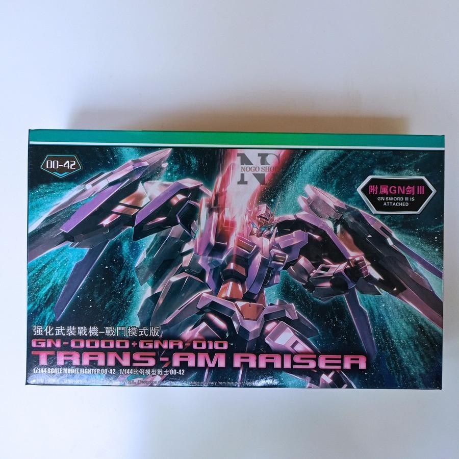 HG 00 RAISER TRANS-AM MODE GN-OOOO+GNR-010 00-42 1/144 High Grade Model Kit