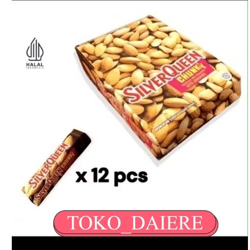 SILVERQUEEN CHUNKY BAR BOX 26 GR