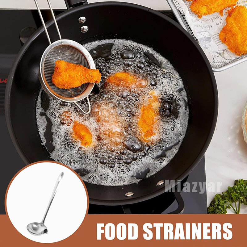 Centong Sayur Stainless Penyaring Minyak Lemak-Centong Pisah Minyak Centong Sup Sendok Sup Pisah Min