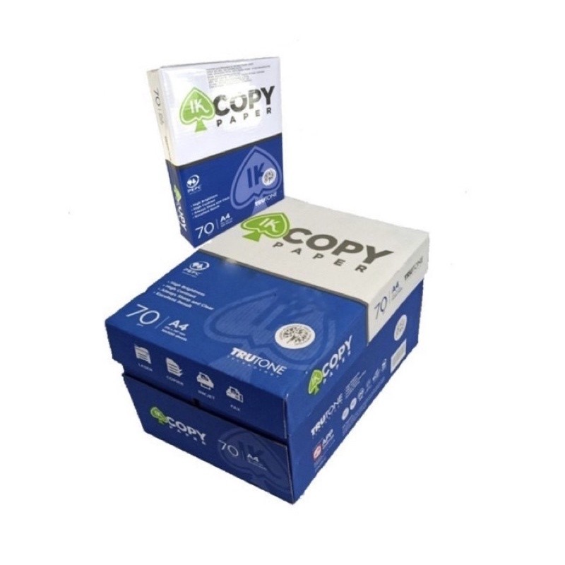 [MSS] - ik copy paper a4 70gsm/1 box 5 rim/ik copy paper murah/khusus Gojek Grab