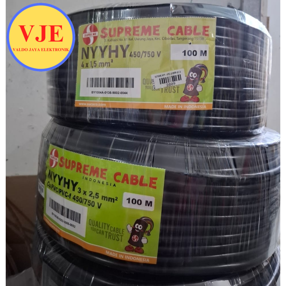 Supreme Kabel NYYHY CABLE Supreme 4x1.5mm @100m