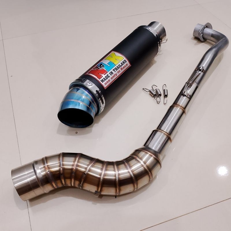 Ekzos NLK Racing open pipe Canister 51mm 1Set for Ex5  wave 100 110 125 Xrm 110 125 Kriss lagenda sr