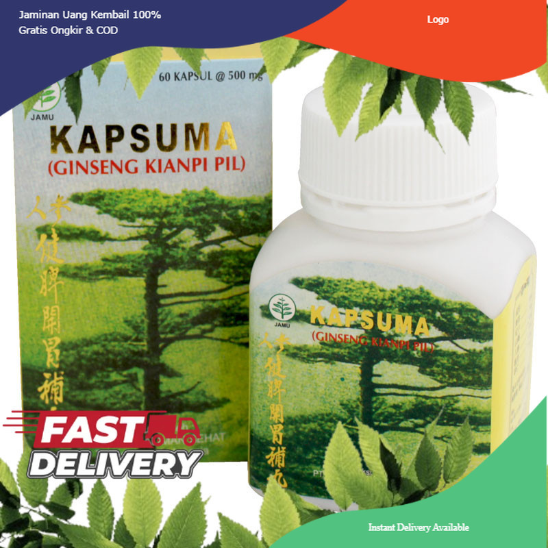 ))))))kianpi_store1(((((( Kapsuma Kianpi Pil Penggemuk Badan Wisdom ASLI Original - Ginseng Kianpi P