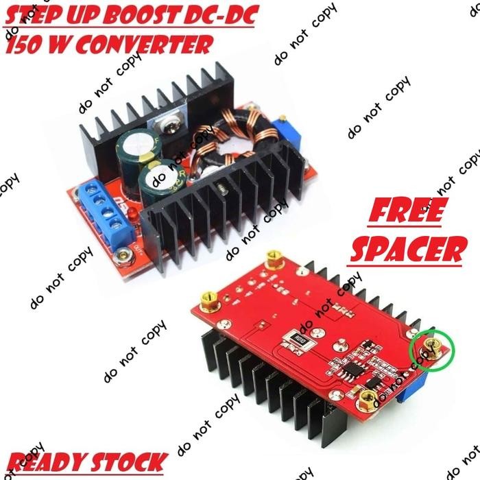 Step up Boost Converter 150W DC-DC Converter Module Output: 12-35V - 150W Boost by Inspire id