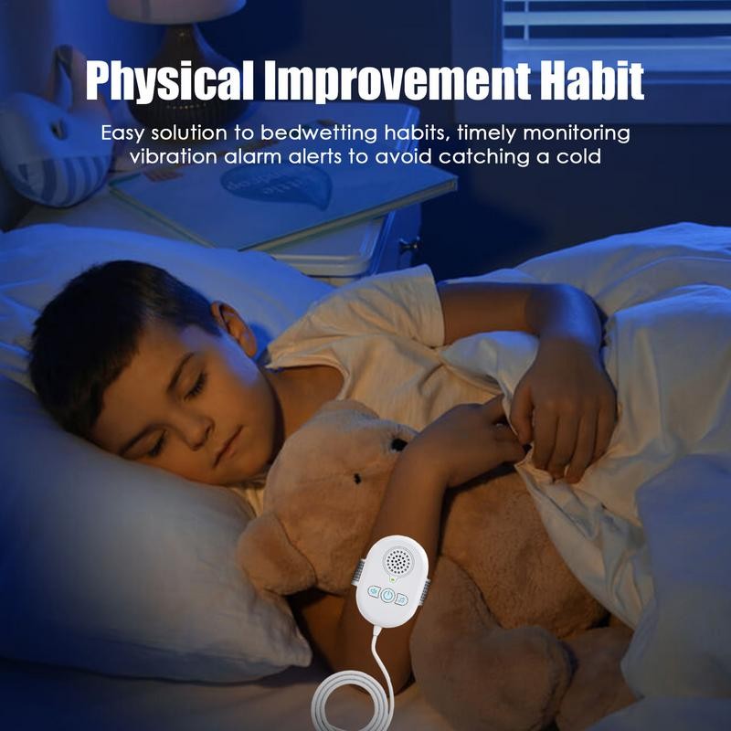 Bedwetting Sensor Nighttime Pee Alarms With Loud Sound & Strong Vibration Children Pee Alarm Bedwett
