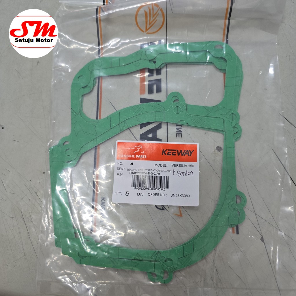 Paking Gardan Keeway versilia 150 Keeway Shiny 150 Original