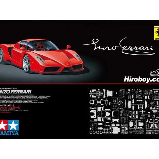 TAMIYA 1/12 MODEL KIT FERRARI ENZO semi assembling