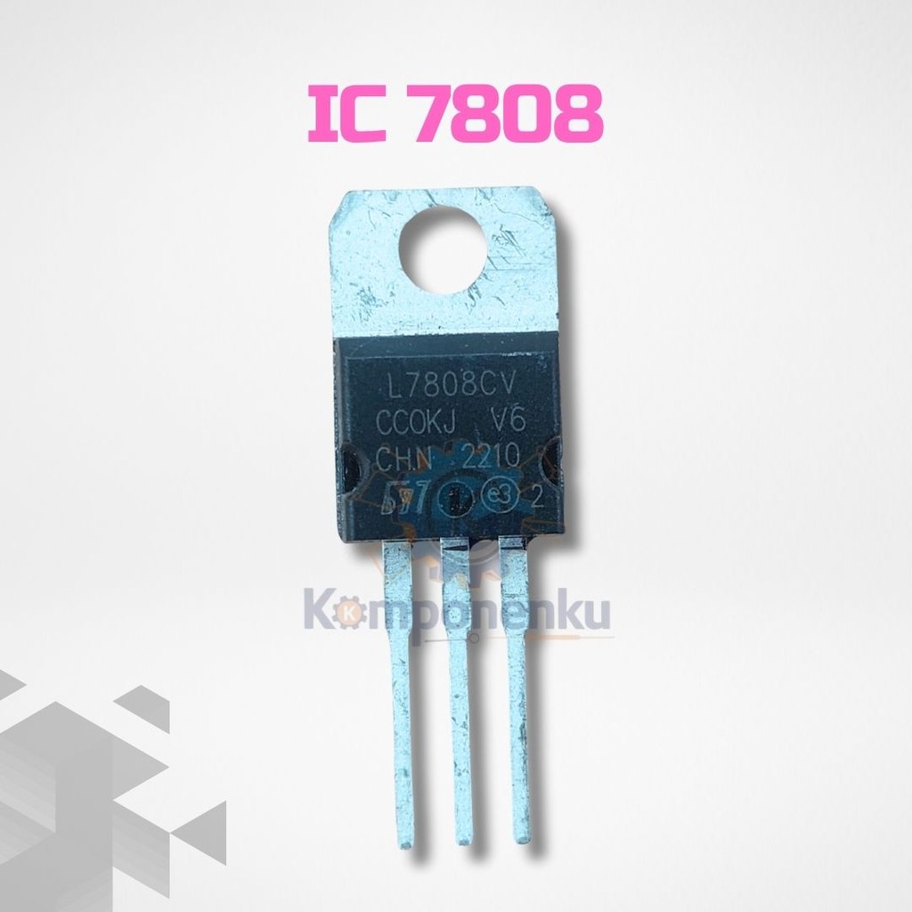 IC 7808 +8V Fixed Output Voltage Regulator Original High Quality