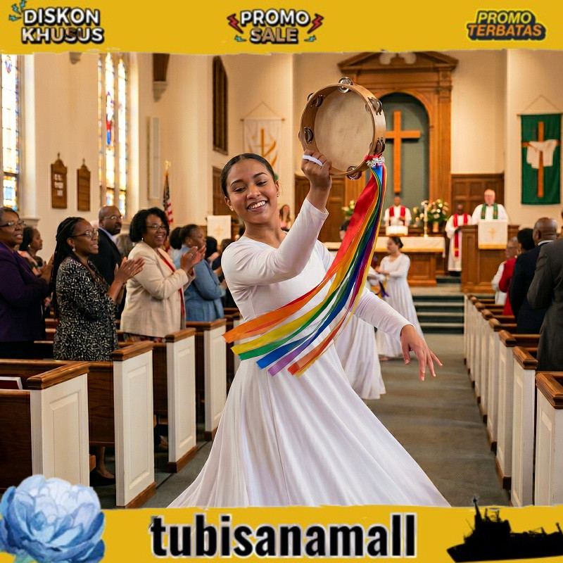 READY NOW Rumbai Tassel Untuk Menari Tamborin Tamborine Gereja Rebana Aksesoris Alat Tari Tasel Pita