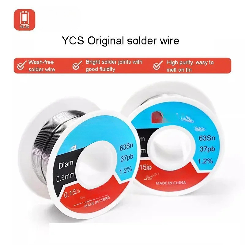 BB YCS KAWAT TIMAH GULUNG 0.4MM 0.6MM - SOLDER WIRE