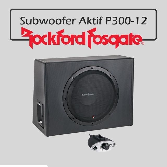 Subwoofer Aktif Rockford Fosgate P300-12 / Rockford Fosgate P300-12