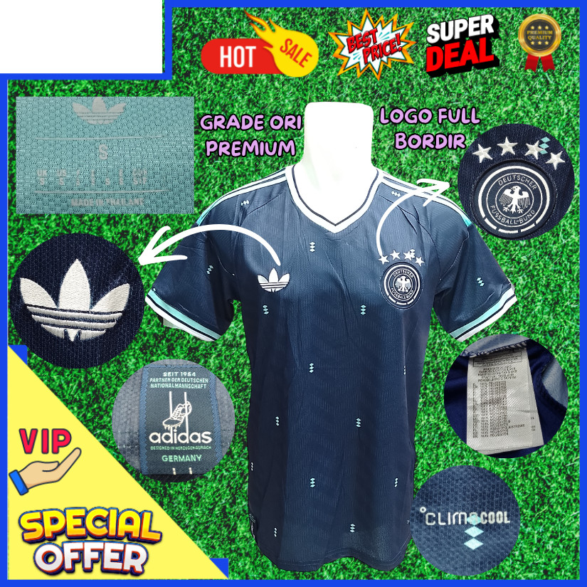 Jersey Jerman Piala Dunia 2026 Terbaru / Jersey Baju Bola Jerman Away 2026 Terbaru Premium