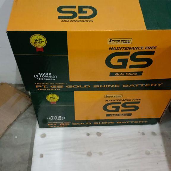 AKI BATERAI KERING GS GOLD SHINE MF N200/N 200 GENSET KAPAL