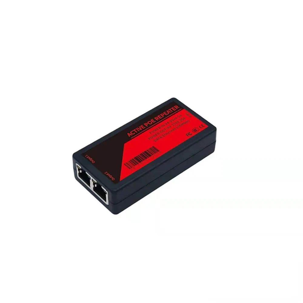 100M/Gigabit Mini 2 Port POE Repeater Suit Standard for   Camera  Extend Range100M Network Devices