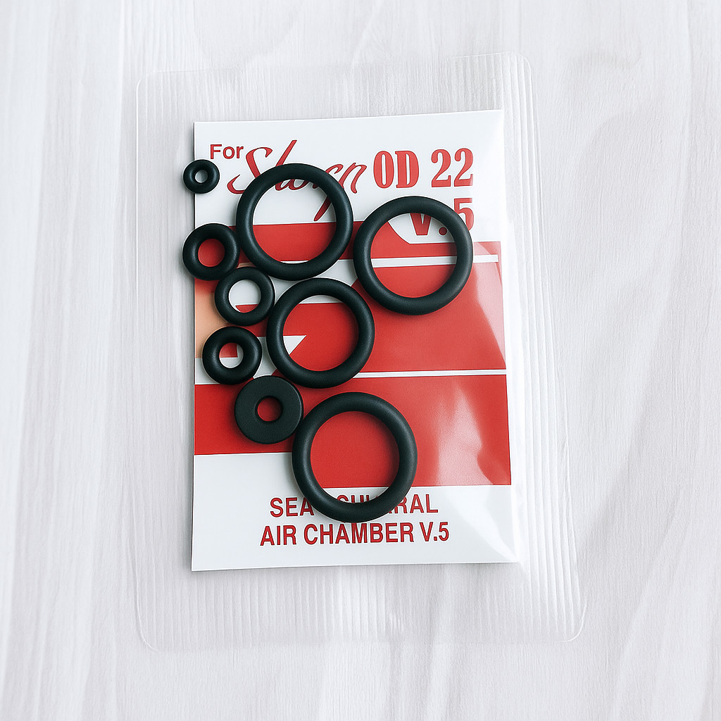 Sil sharp V5  seal sharp V5 set  O ring set od 22 triple sil merah