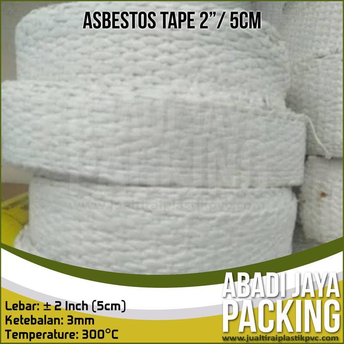 asbestos tape 2" (5cm) asbes pita