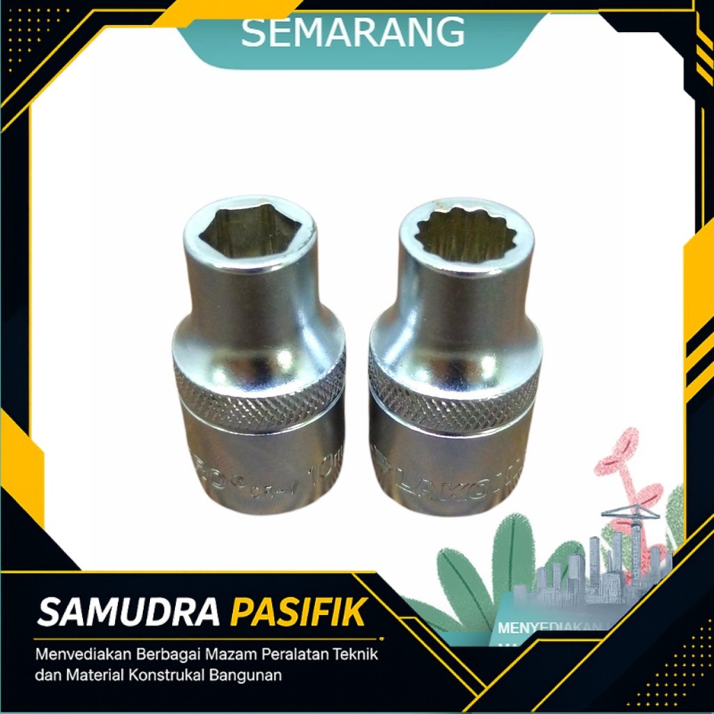 MATA KUNCI SOK 10MM LAKONI PRO 6PT/12PT
