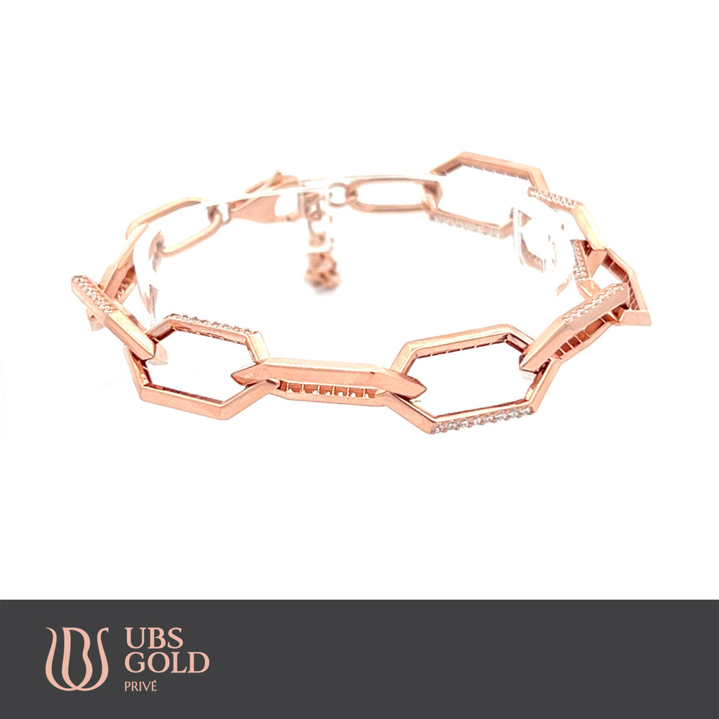 UBS Gold - Gelang Emas - 17K - Cdg0867