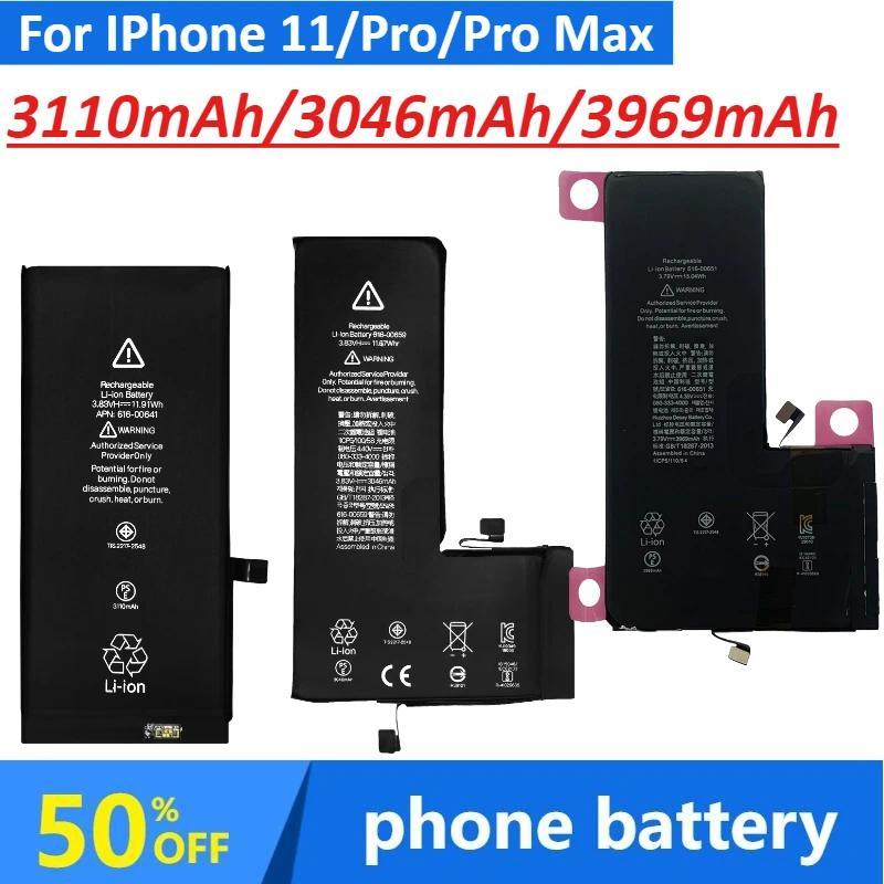 Mobile Phone Li-ion Battery for IPhone 11  IPhone11 Pro  IPhone11 Pro Max Rechargeable Battery