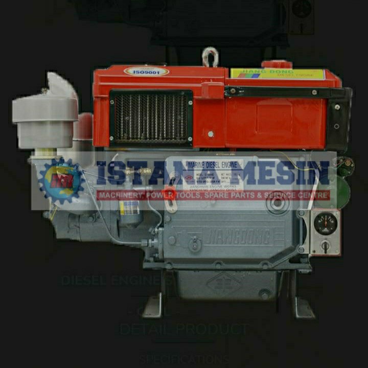 MESIN DIESEL SERBAGUNA 16PK RADIATOR STARTER JIANGDONG S1100 AND