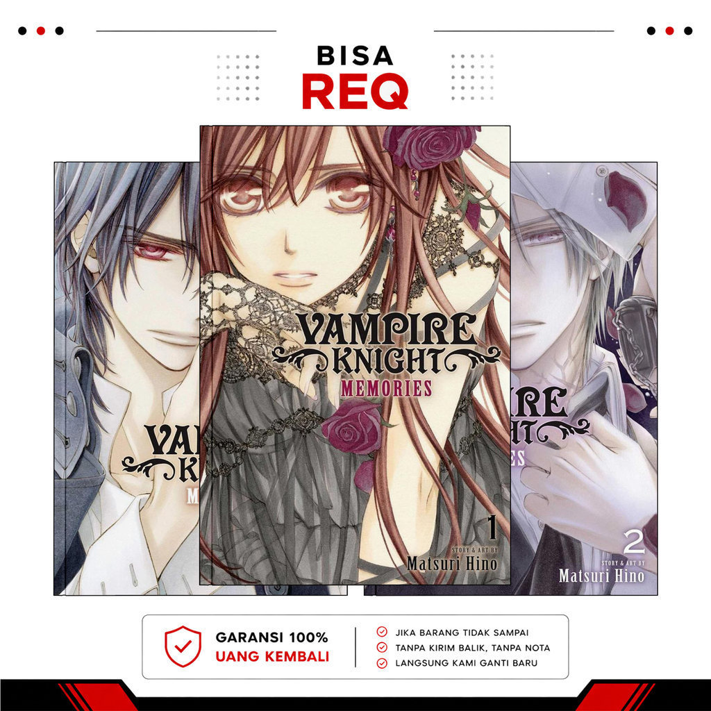 Vampire Knight: Memories, Vol. 1-7 ( Komik Manga ) by Matsuri Hino