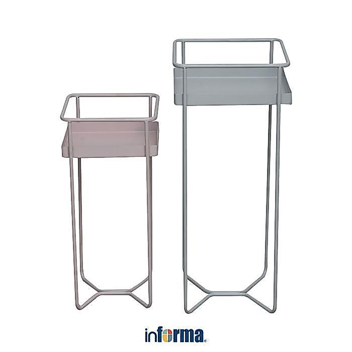 Informa Set 2 Pcs Rak Tanaman Sh7 Dudukan Pot Standing Tatakan Kaki Rak Bunga Tempat Pot