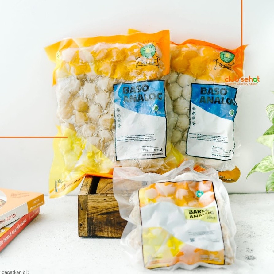 

Vegan - Baso Polos 500gr Bakso Vegan