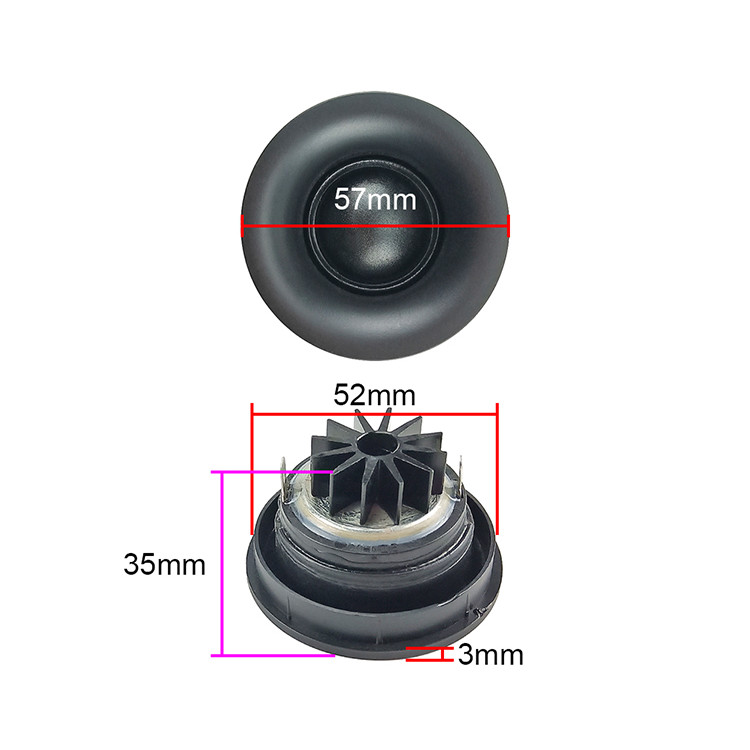 GHXAMP Speaker 25 Core 1 Inch Tweeter 4Ohm 30W Silk Film Dome Loudspeaker Neodymium Treble Speaker A