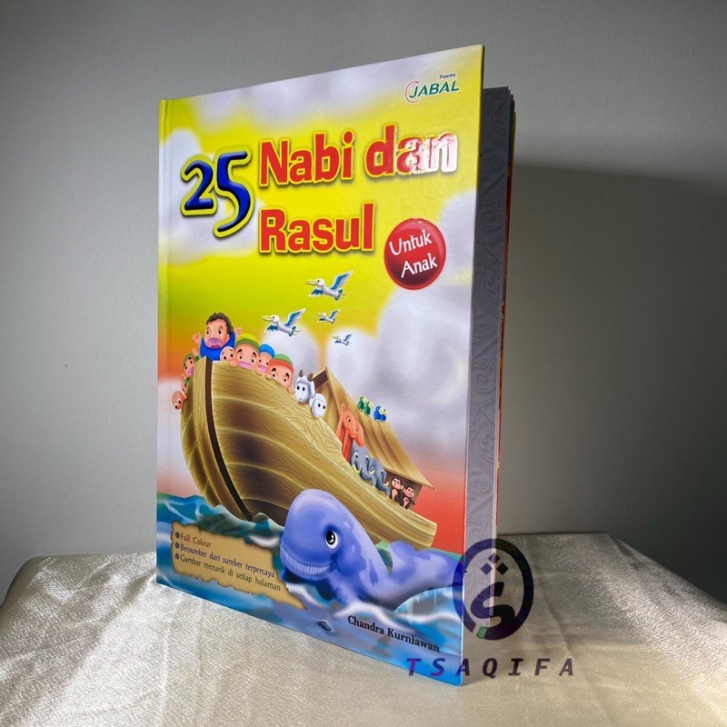 Buku 25 NABI DAN RASUL HC ( Chandra Kurniawan ) Penerbit Jabal Buku KISAH PARA NABI Untuk Anak SBY G