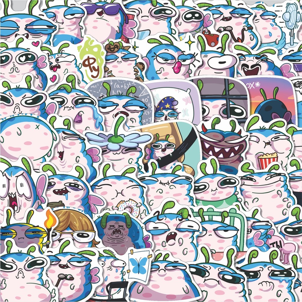 

Stiker Cutting Pack Stiker Butterfly Lucia [Kupu-Kupu] Isi 100Pcs Series Aesthetic Lucu Keren Untuk Koper Bahan Vynil