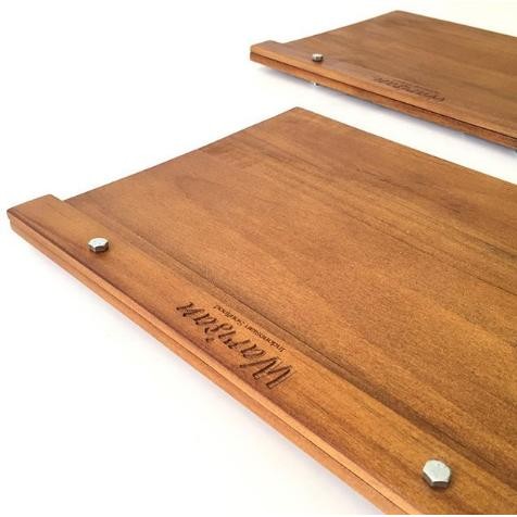 

Menu Board Solid Teakwood A4 | FREE ENGRAVE
