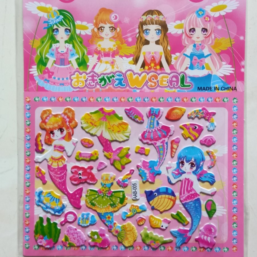 

[ ZAGI COLLECTION ] STICKER LUCU MODEL TAS KECIL / STIKER TAS KECIL / STIKER ANAK LUCU / MAINAN STIKER MODEL TAS